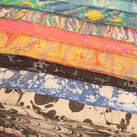 Our marbled paper from Nepal