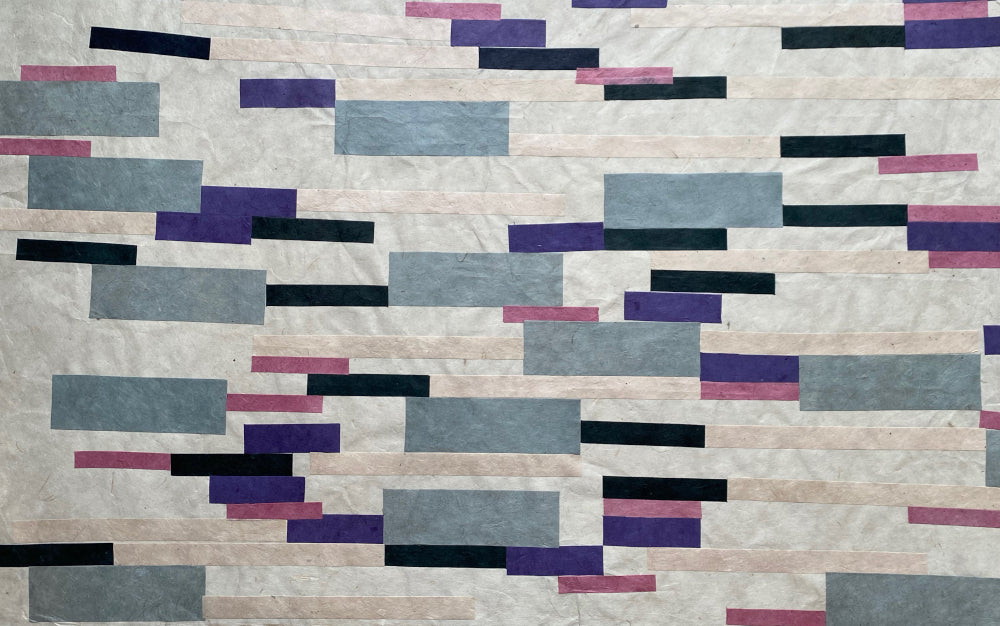 Collage de papier Lokta (feuille entière)