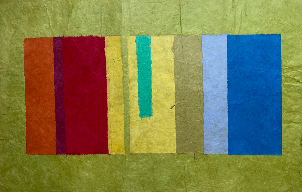 Collage de papier Lokta (feuille entière)