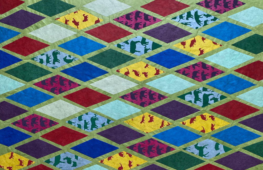 Collage de papier Lokta (feuille entière)