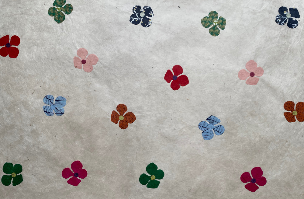 Collage de papier Lokta (feuille entière)