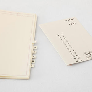 Midori MD Notizbuch Journal mit Rahmen A5