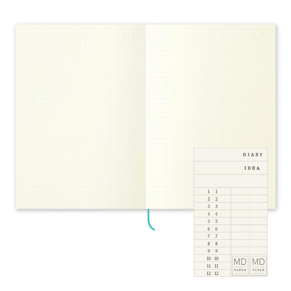 Midori MD Notizbuch Punktraster A5