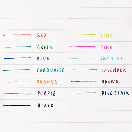 Nachfüllmine für Life&Pieces 4 Farben Gelstift 0,4mm (2er Set)