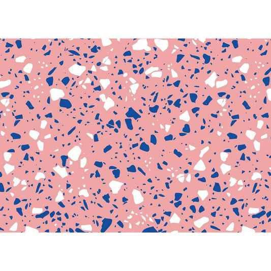 Emballage cadeau en terrazzo rose