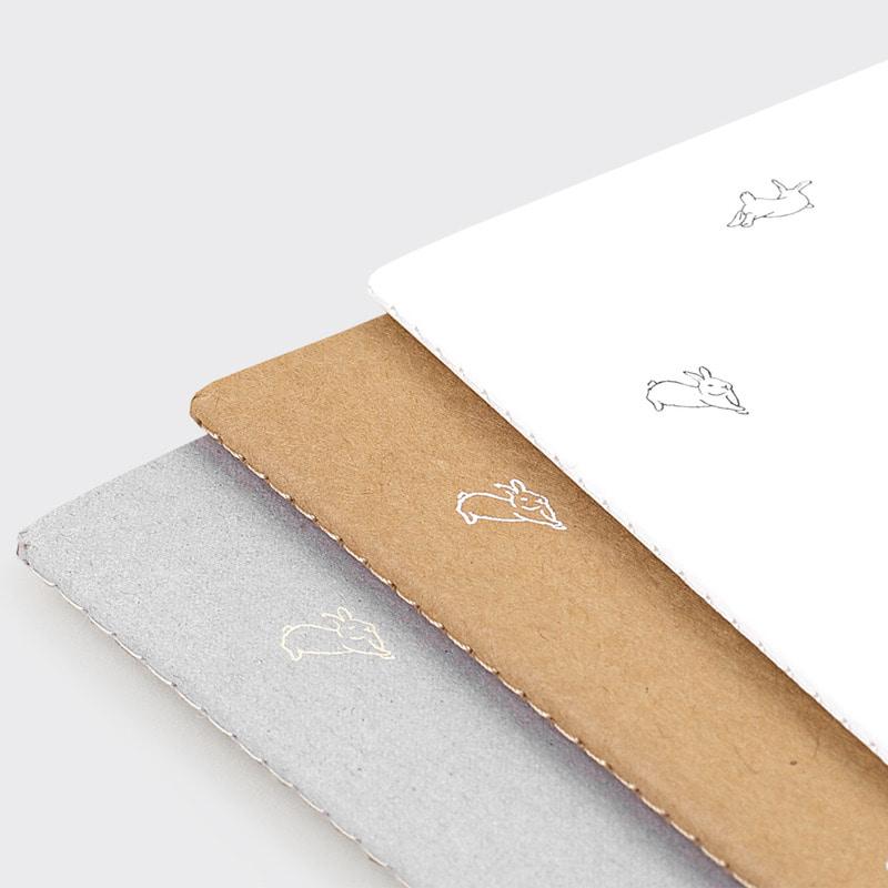 Jumping Bunny Notebook - ollilypaperware