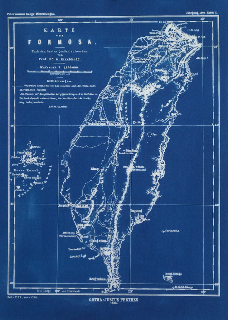 Cyanotype Formosa - ollilypaperware
