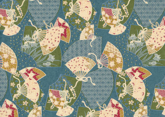 Chiyogami Paper 085 - ollilypaperware