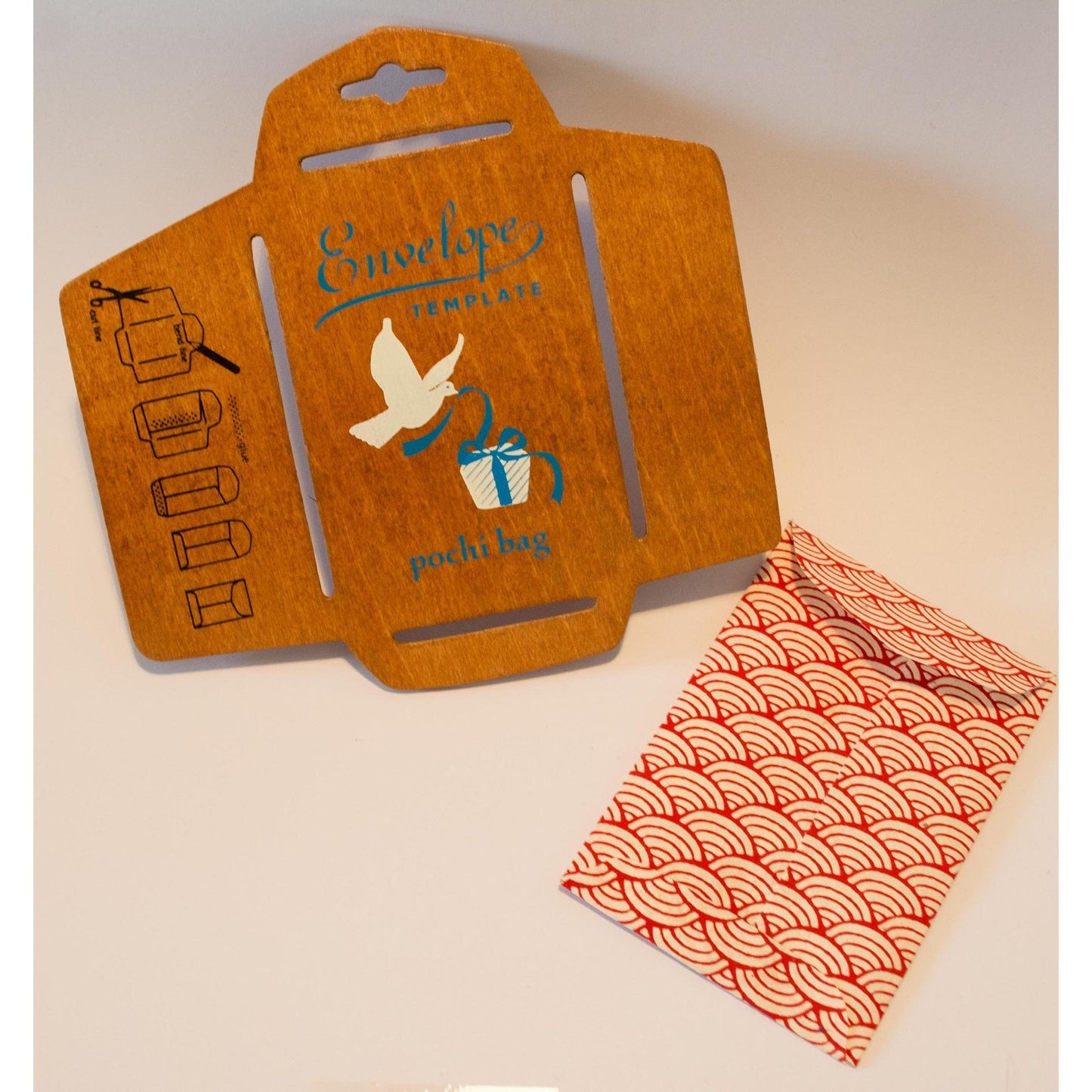 Folding Template Small Bag - ollilypaperware