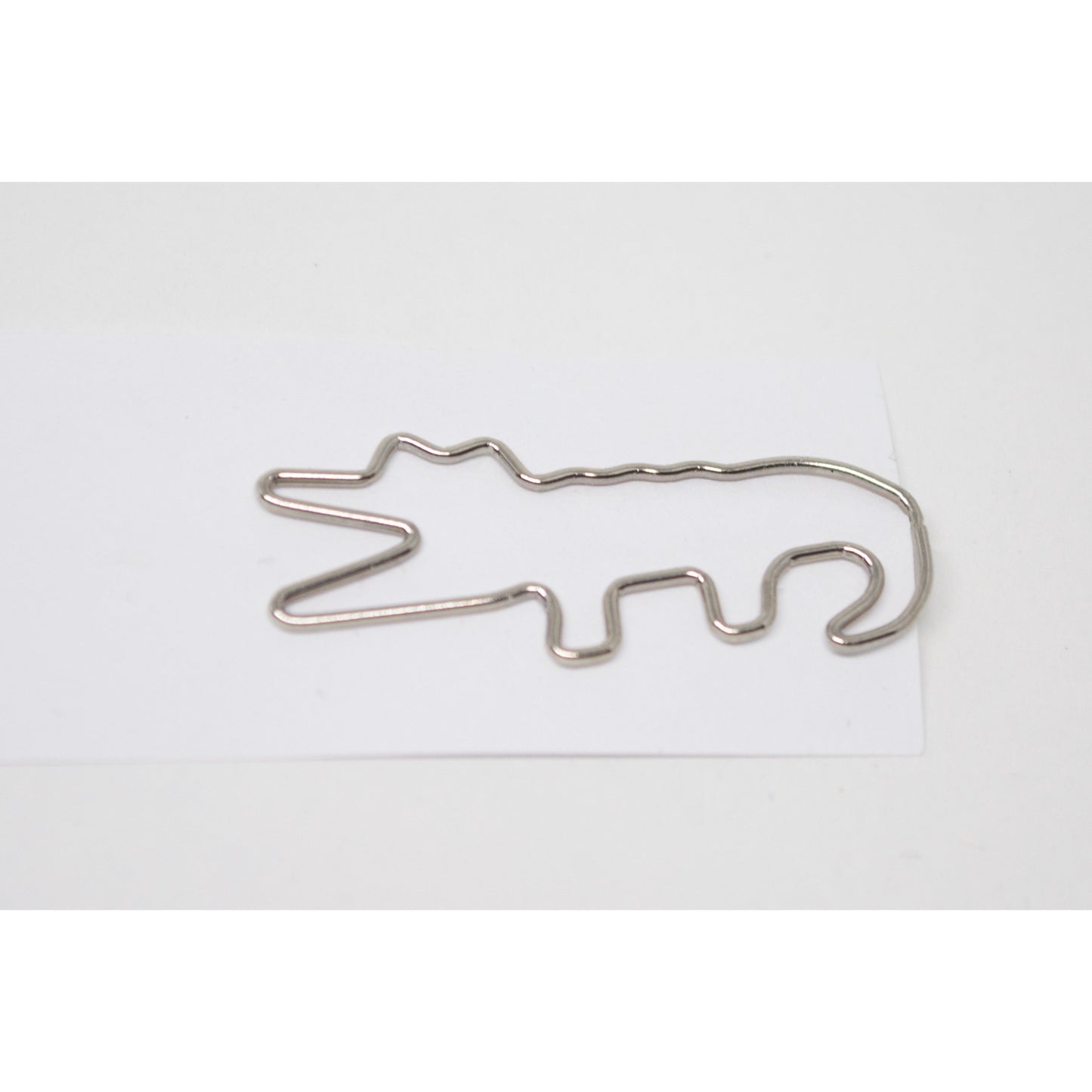 30 Paper Clips Crocodile - ollilypaperware
