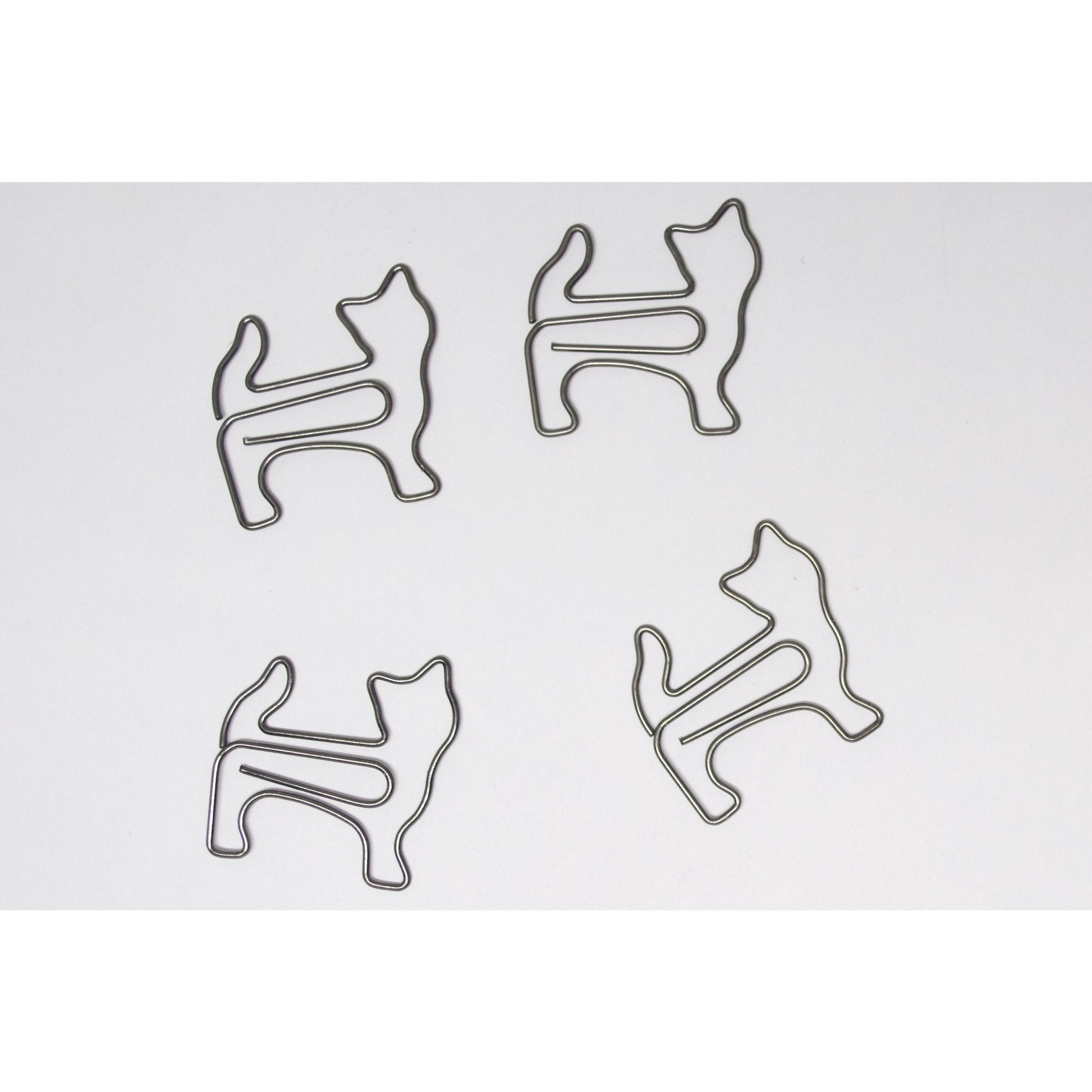12 Paper Clips Cat - ollilypaperware