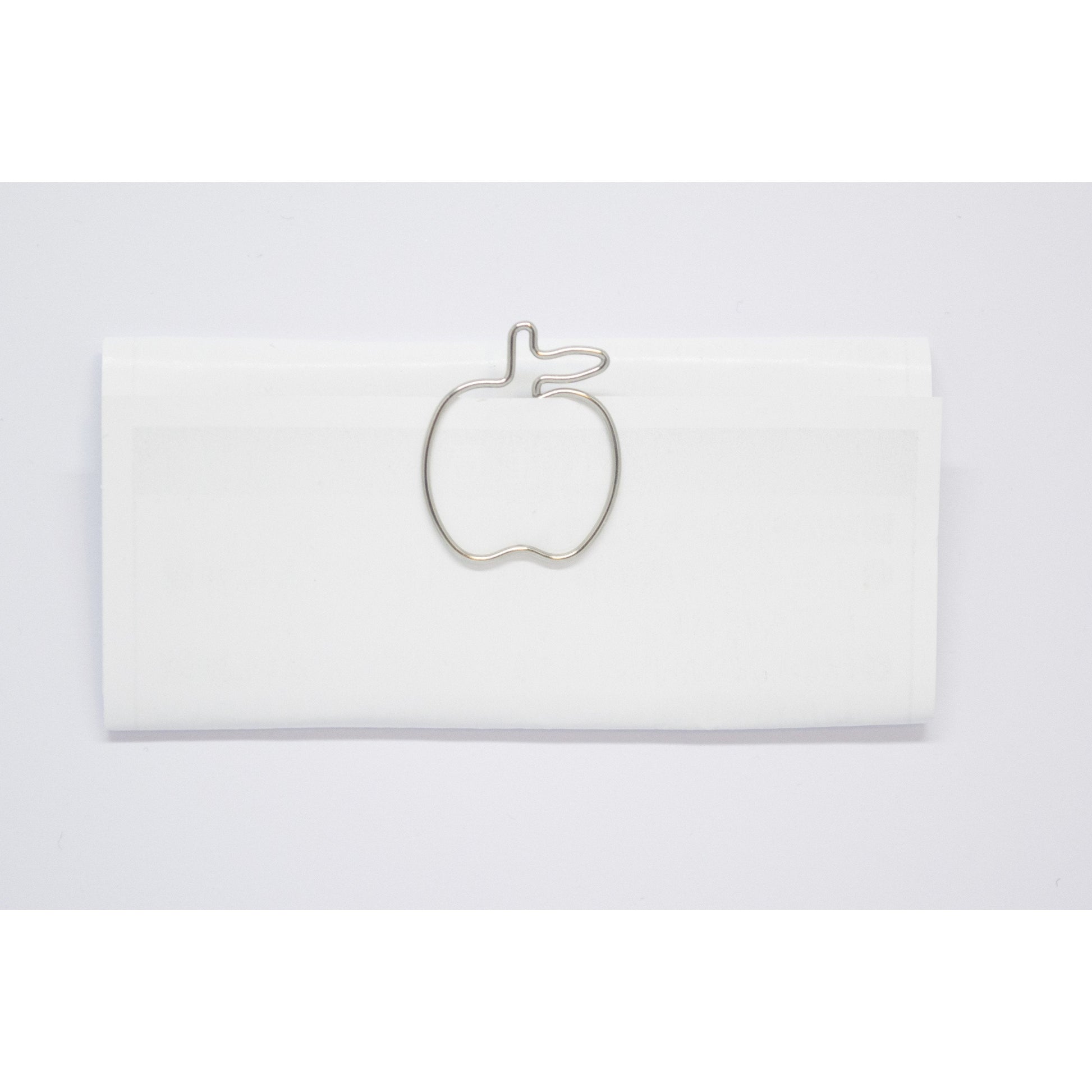 30 Paper Clips Apple - ollilypaperware