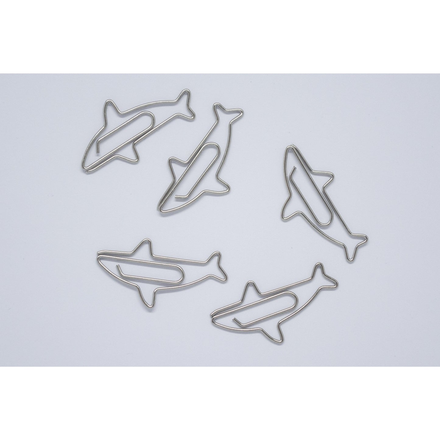 30 Paper Clips Dolphin - ollilypaperware