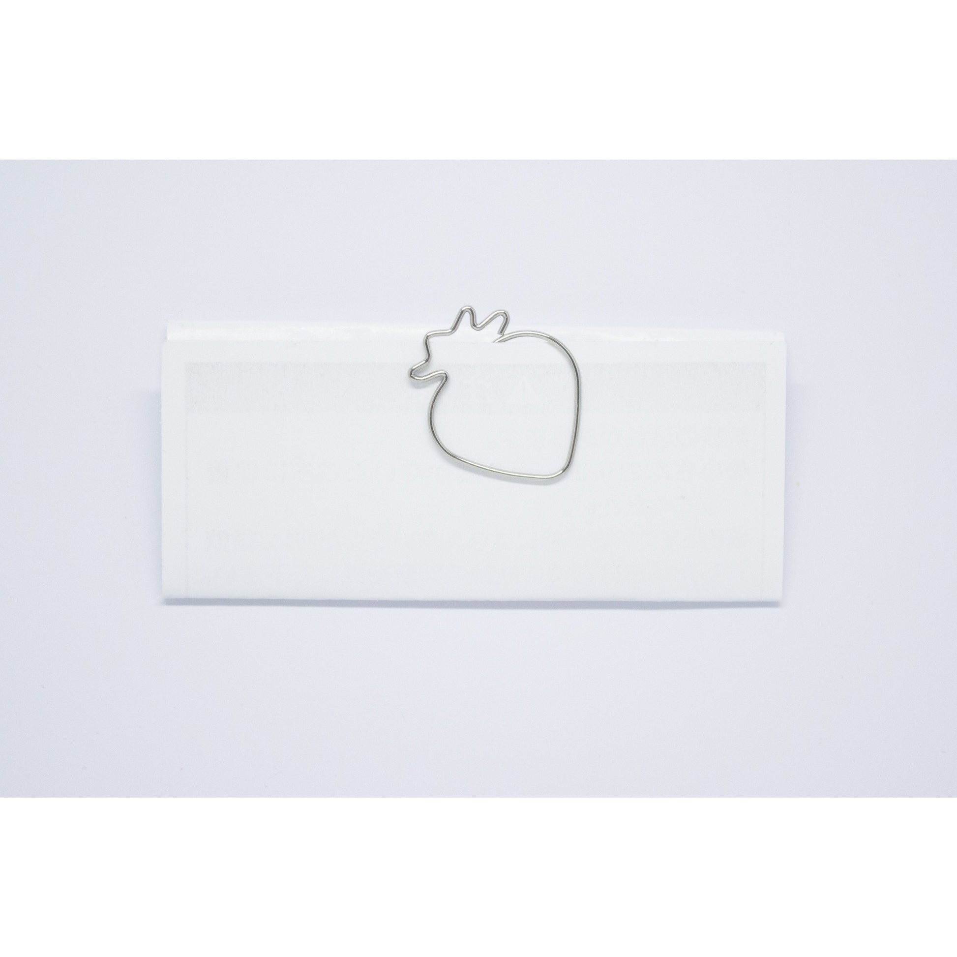 30 Paper Clips Strawberry - ollilypaperware