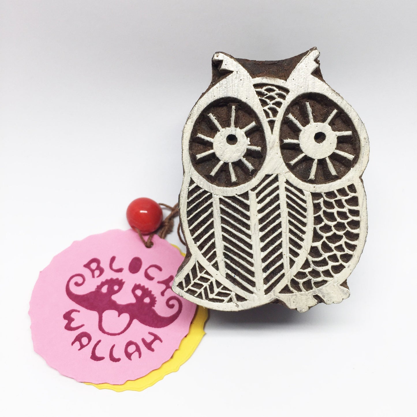 Wooden stamp Owl
