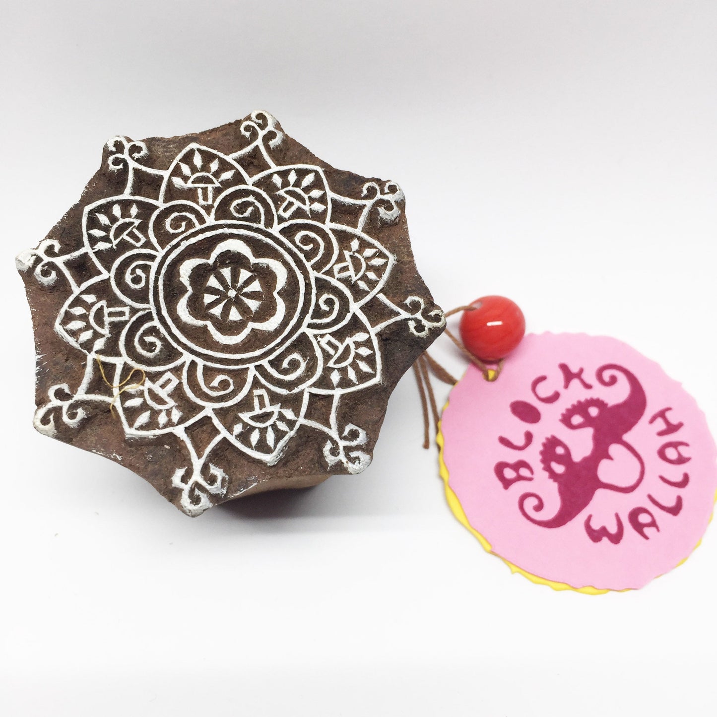 Wooden stamp Ornament