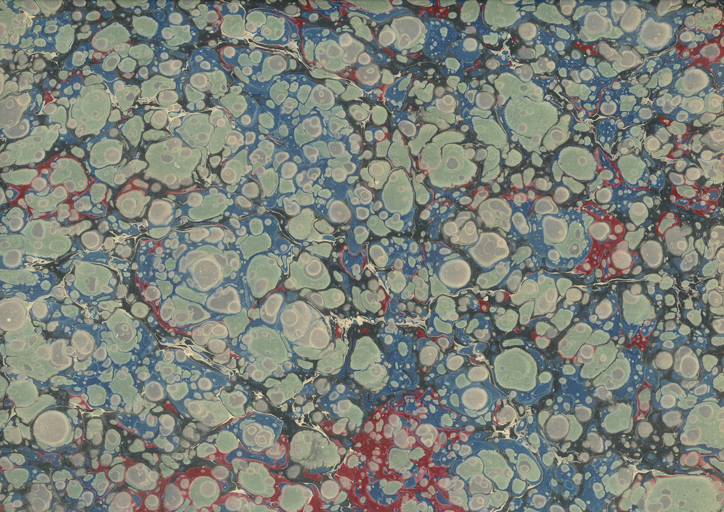 Papier italien marbré 011