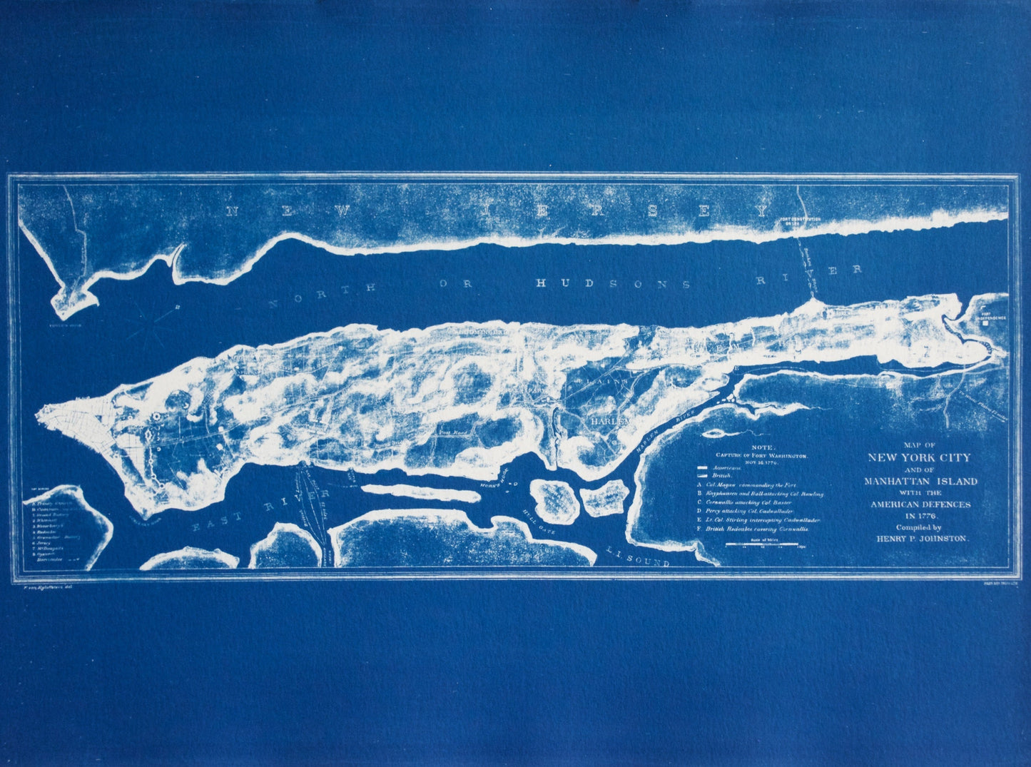 Cyanotype New York - ollilypaperware
