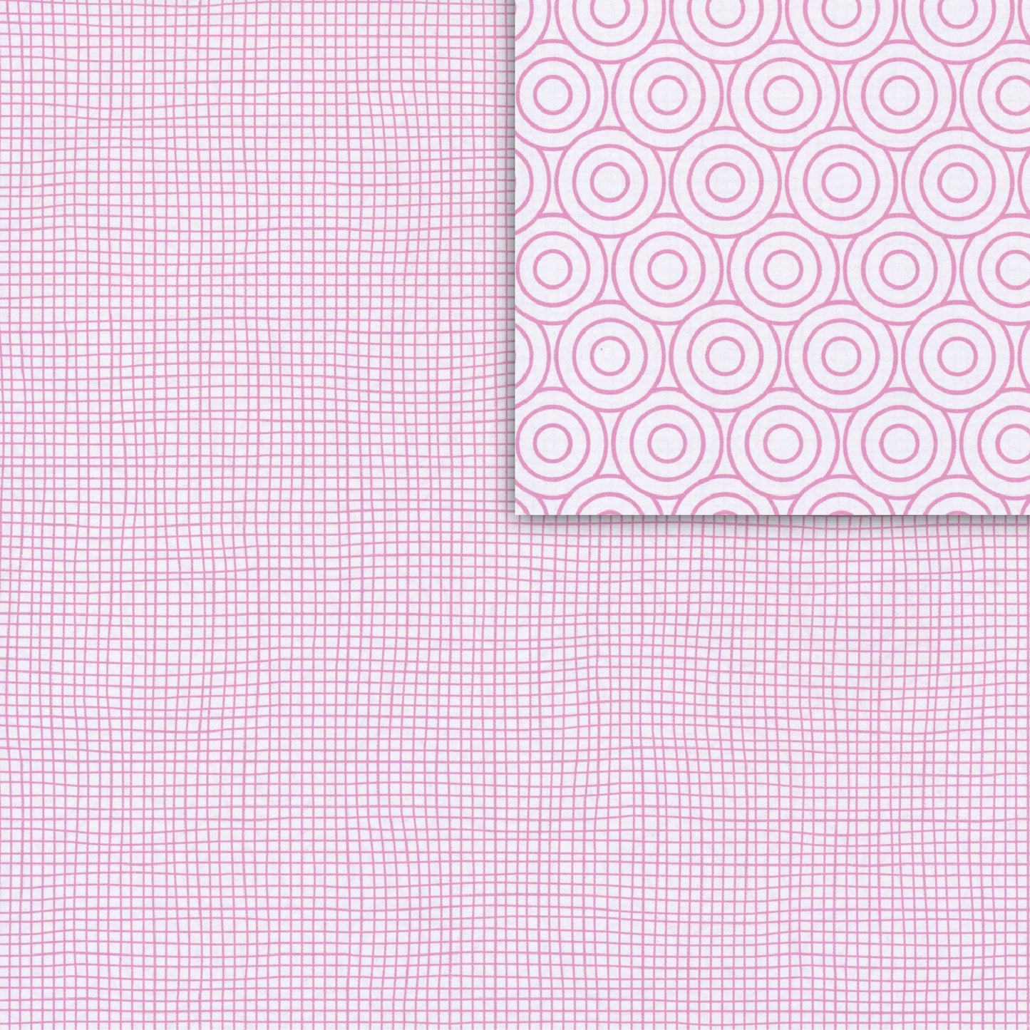 Cercles et filet en papier origami 15x15cm (double face)
