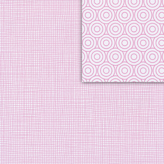 Origami-Papierkreise und Netz 15 x 15 cm (doppelseitig)