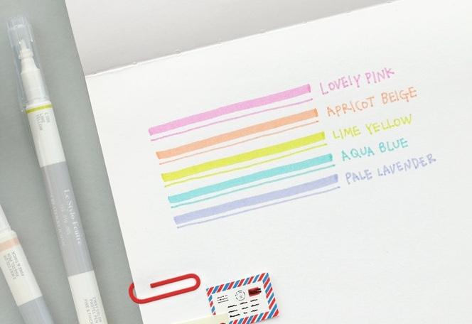 Iconic 2way Pastel Pen - ollilypaperware