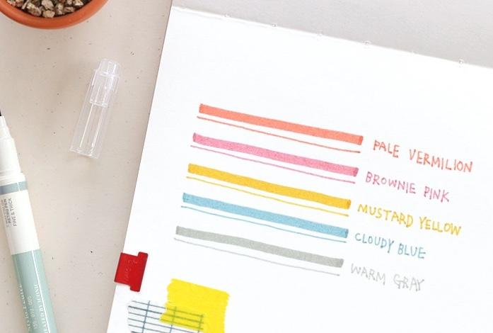 Iconic 2way Retro Pen - ollilypaperware