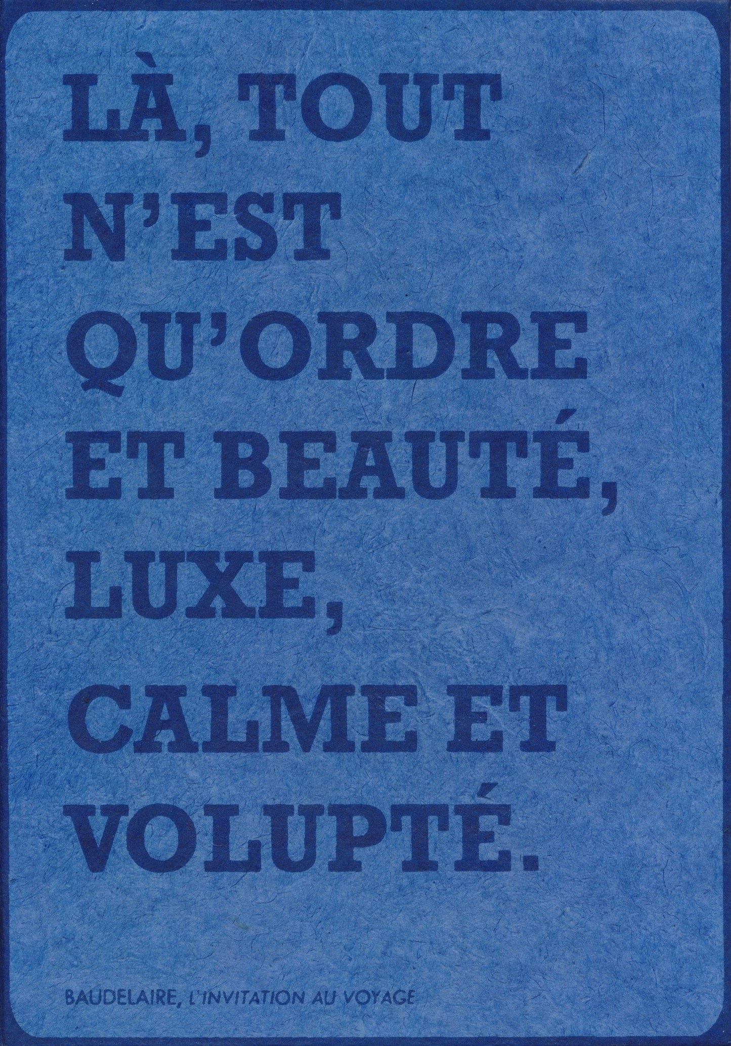 Baudelaire-Notizbuch