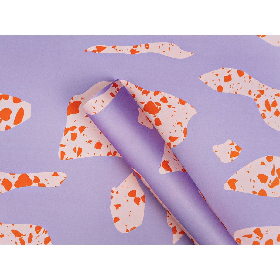 Emballage cadeau Formes en terrazzo