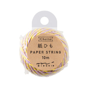 Paper String Yellow/Purple