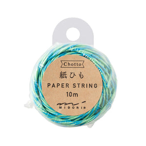 Paper String Green/Blue