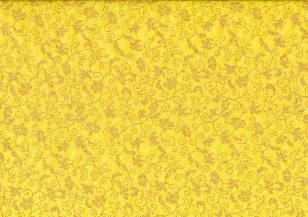 Hanji Paper yellow/gold - ollilypaperware