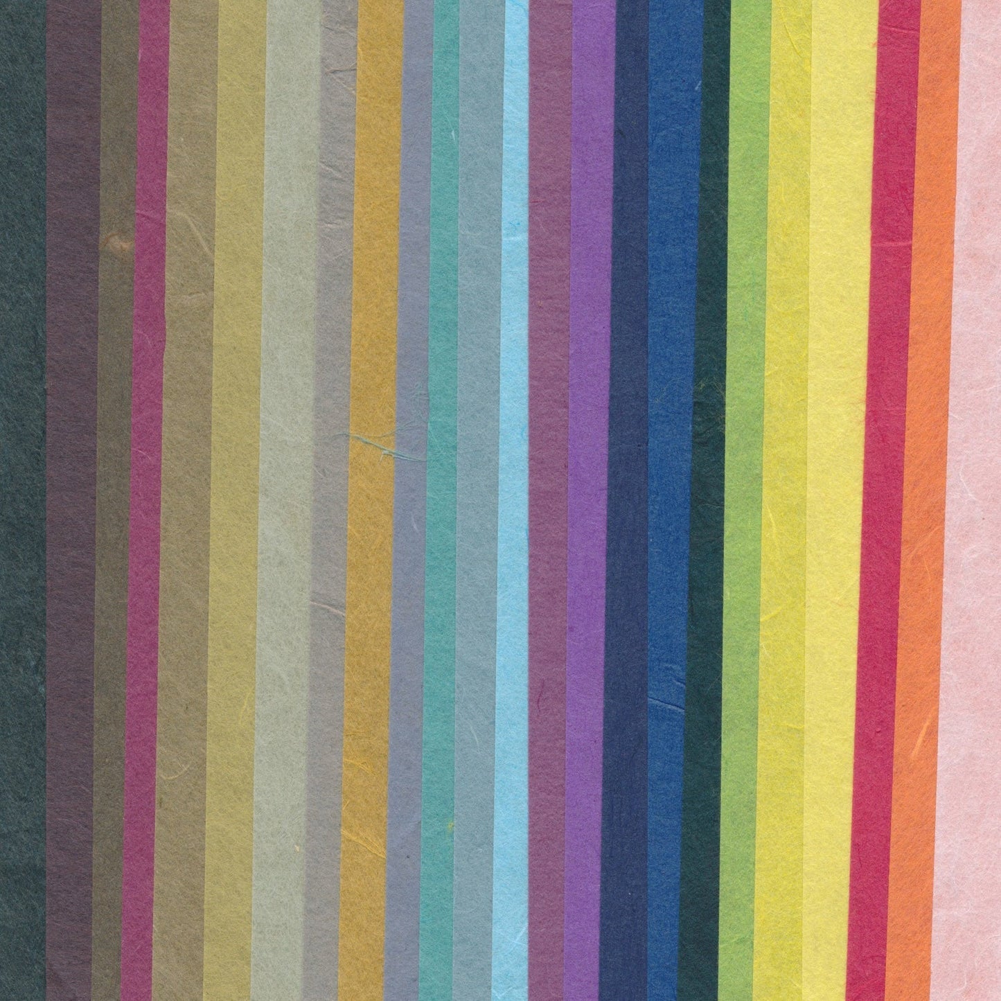 Ensemble de papier origami Hanji 24 couleurs