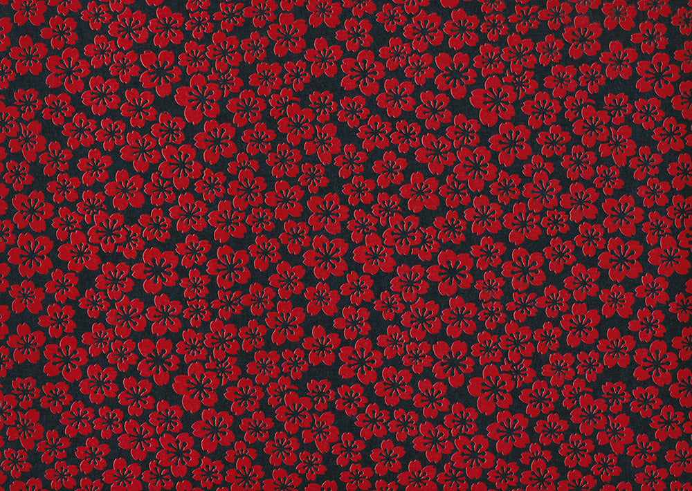 Lacquered Yuzen Paper 005 - ollilypaperware