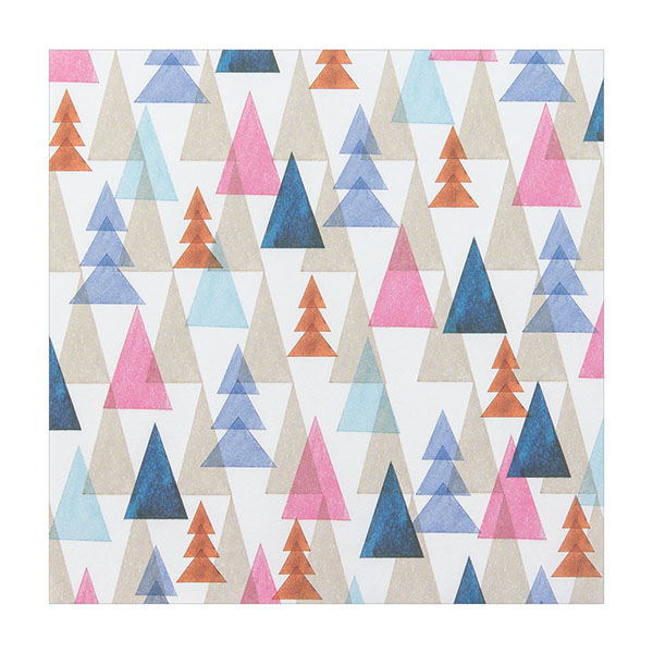 Origami Set Pastel Trees 15 x 15 cm