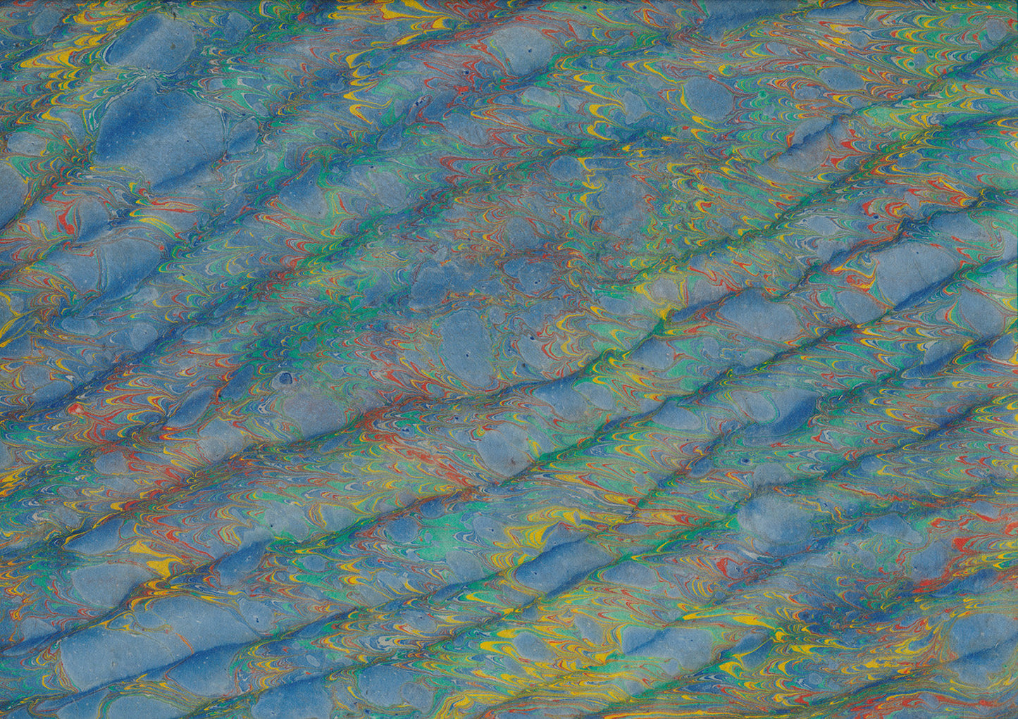 Papier Lokta marbré (feuille entière)