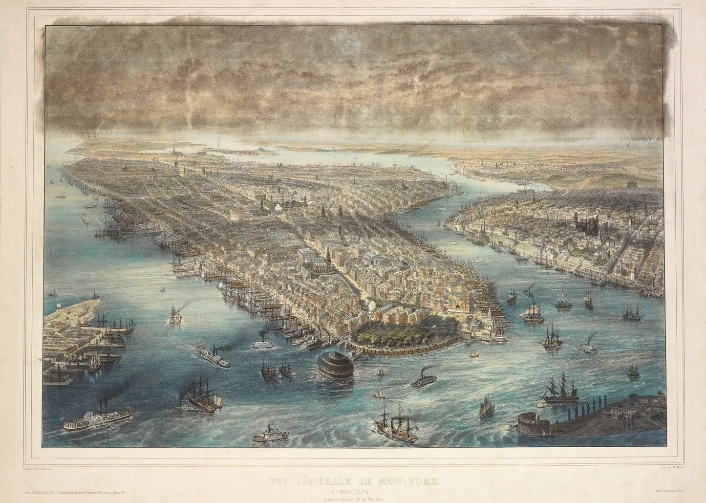 Vintage New York poster