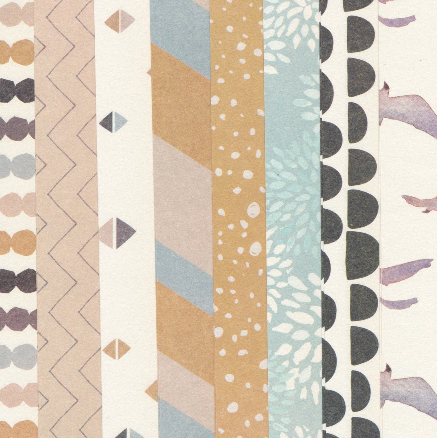 Ensemble d'origami romantique