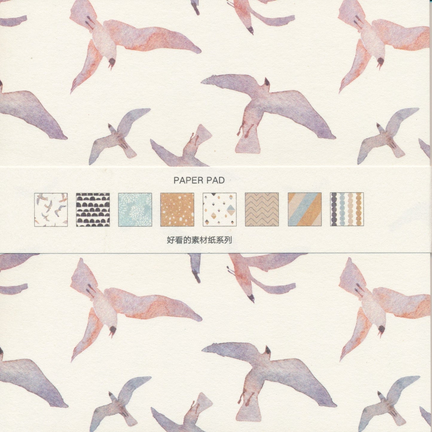 Ensemble d'origami romantique