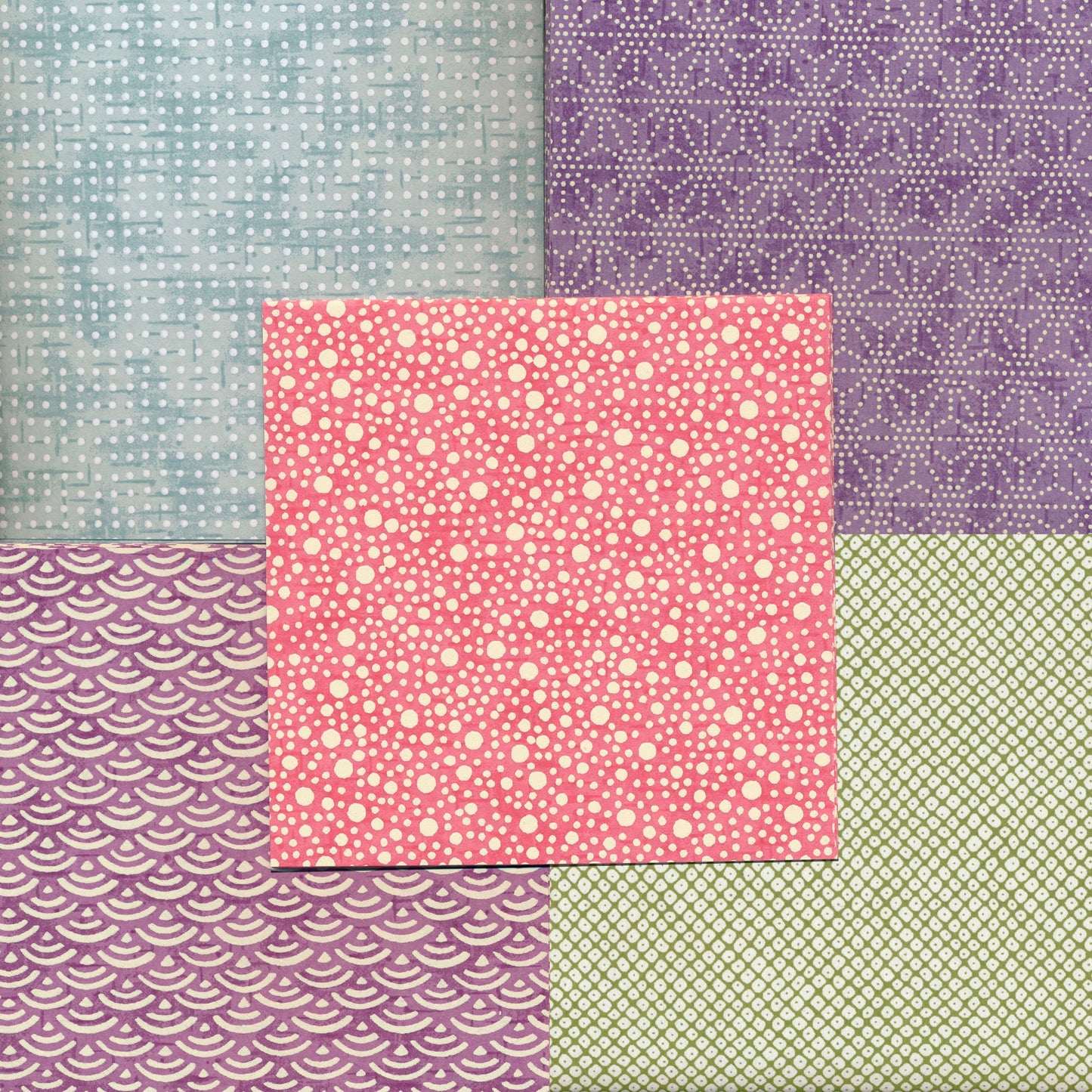 Ensemble de modèles simples d'origami