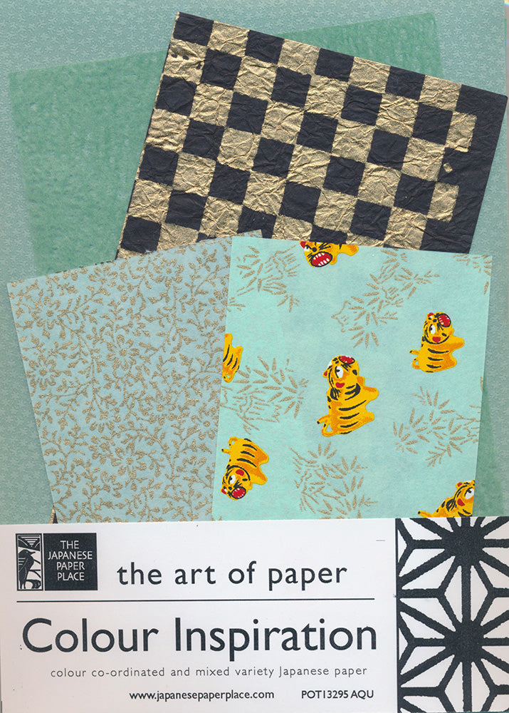 Kit d'inspiration couleur aqua