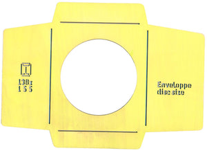 Folding Template CD Envelope - ollilypaperware