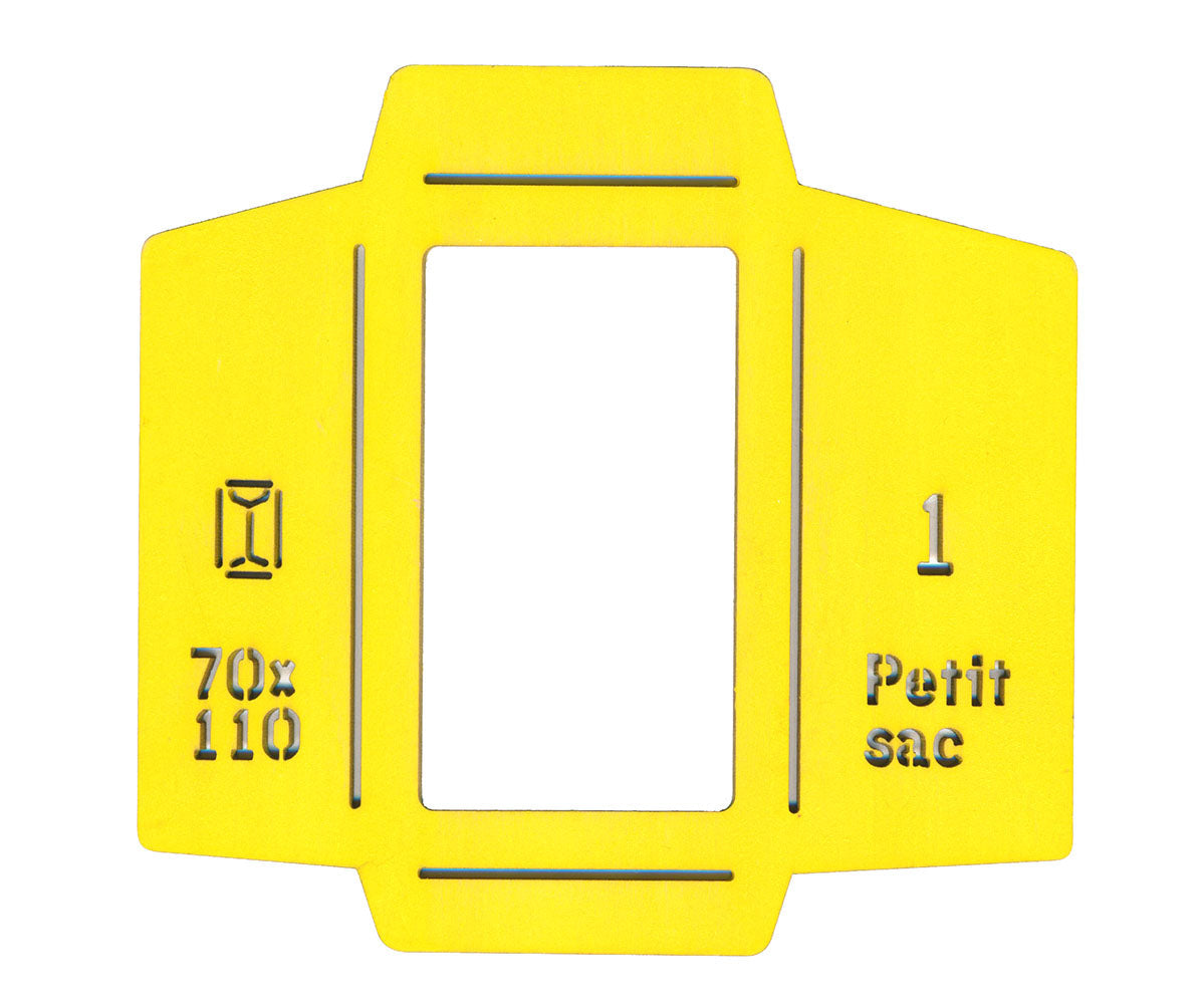 Folding Template Small Bag - ollilypaperware