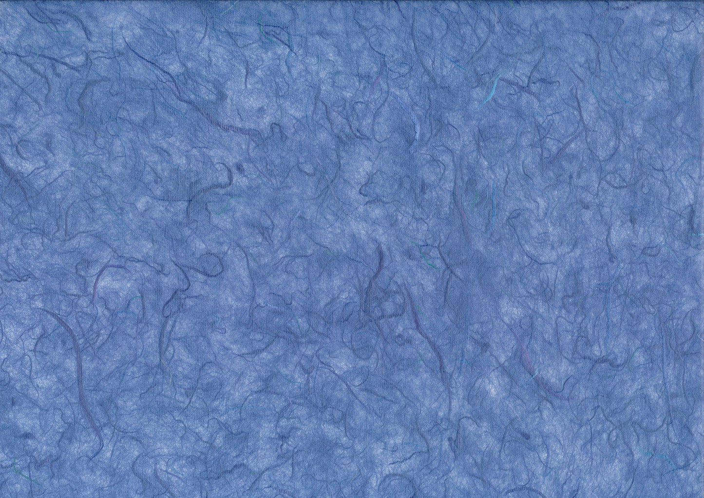 Seidenpapier aus Maulbeerfasern blau