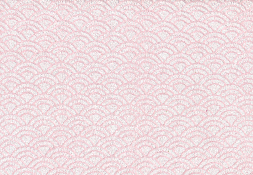 Lace sulphite Paper Wave pink