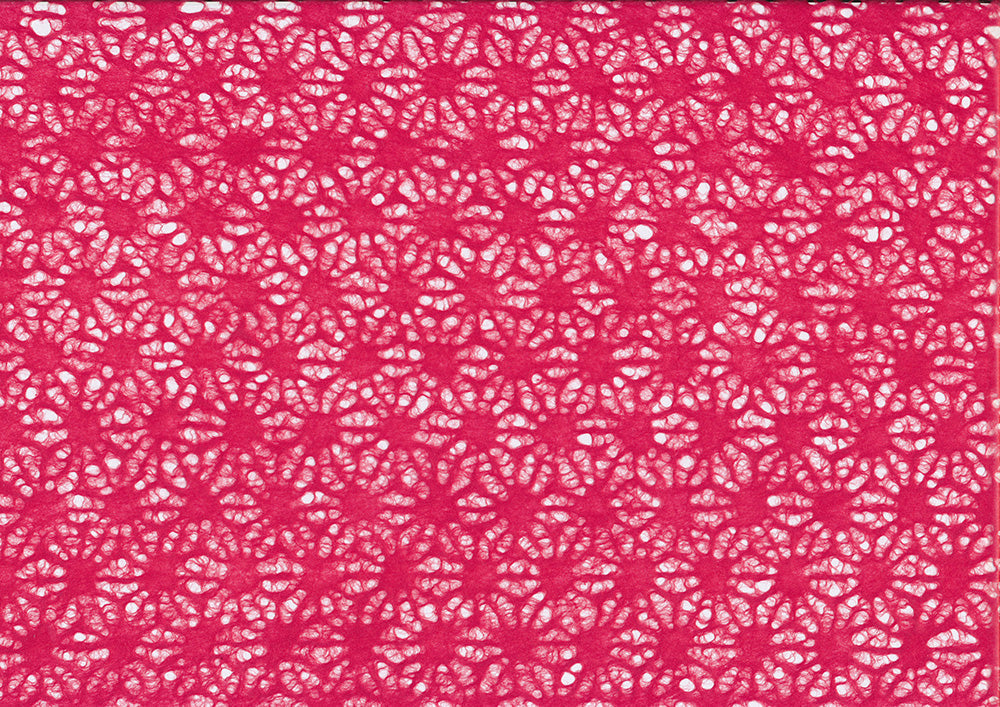 Lace Paper Hemp Flower red