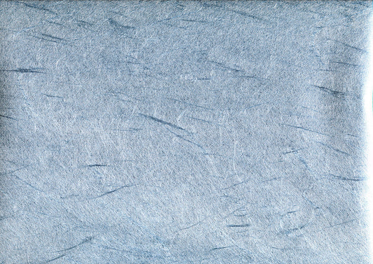 Papier métallisé argenté Unryu