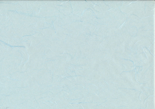 Papier de soie Unryu Kozo bleu clair