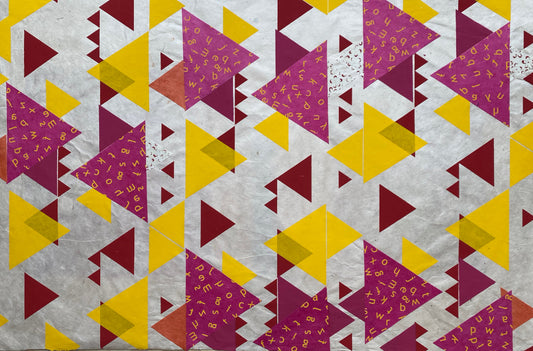 Lokta Paper Collage (whole sheet)