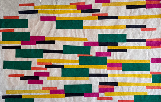 Lokta Paper Collage (whole sheet)