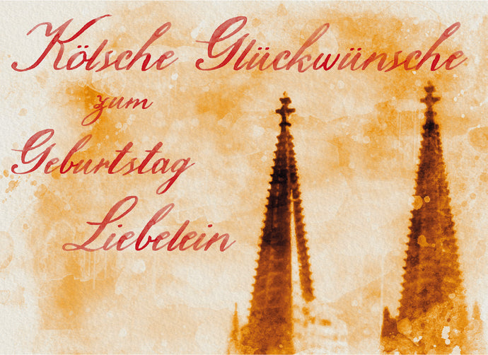 Birthday - greeting card